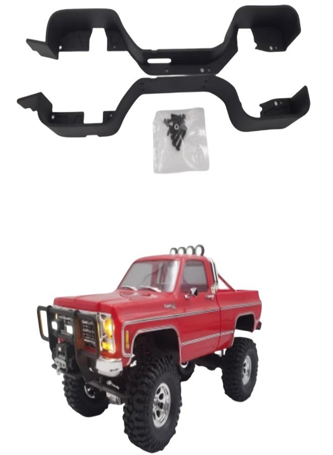 Levigo RC Front Rear Mudguard Compatible with Traxxas 1/18 Trx4m K10 Heightening, RC Upgrade Parts Front Rear Protection Board Mud Flaps - Image 4